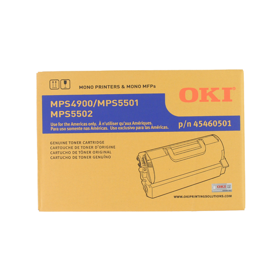 P/N 45460501 Okidata Toner MPS5501/MPS5502 Series