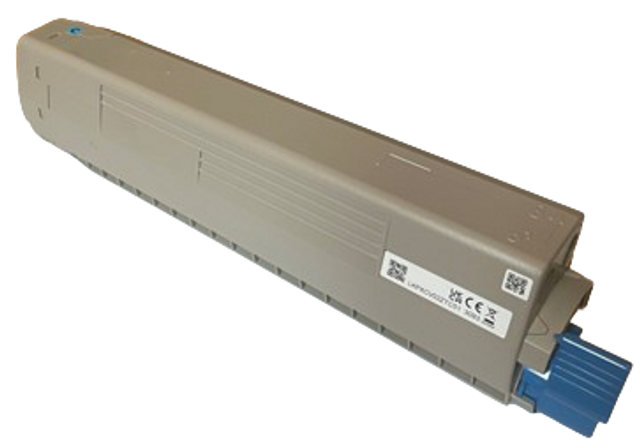 Printronix LP844C Cyan Toner Cartridge – OEM (P/N U46861303)